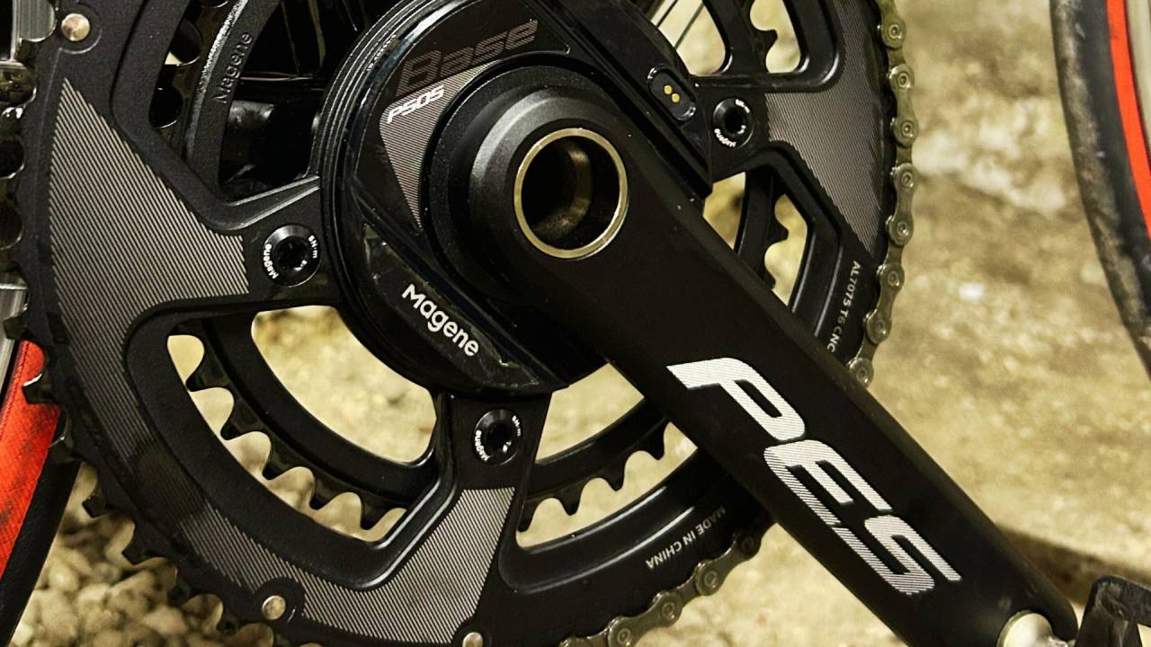 Cyclisme et Aliexpress ? Mon avis de consommateur - P&eacute;dalier &agrave; capteur de puissance Magene PES P505